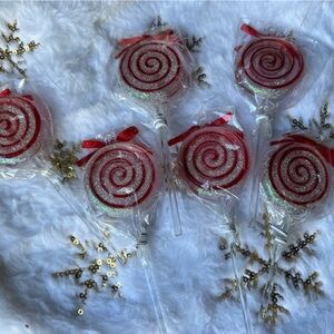 12 Lollipop Ornaments